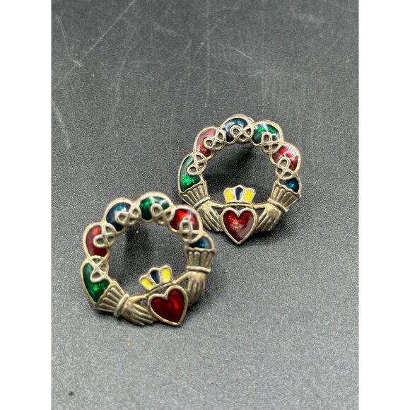 💥BOGO💥 Vintage Miracle Multicolor Heart Earrings - Picture 10 of 15